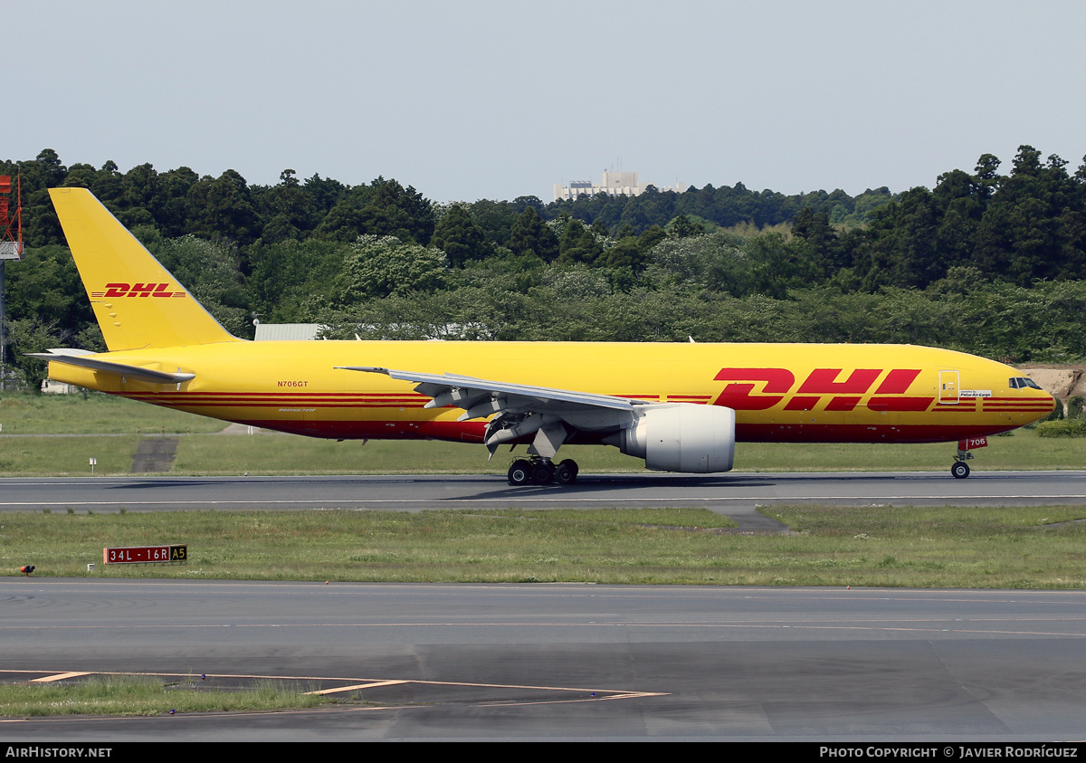 Aircraft Photo of N706GT | Boeing 777-F | DHL International | AirHistory.net #579161