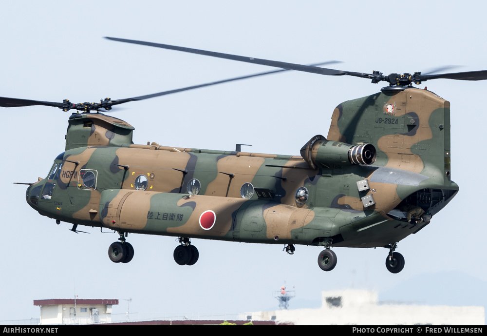 Aircraft Photo of 52924 | Boeing CH-47JA Chinook (414) | Japan - Army | AirHistory.net #579162