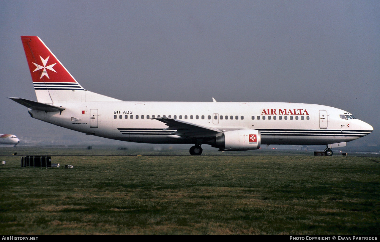 Aircraft Photo of 9H-ABS | Boeing 737-3Y5 | Air Malta | AirHistory.net #579229