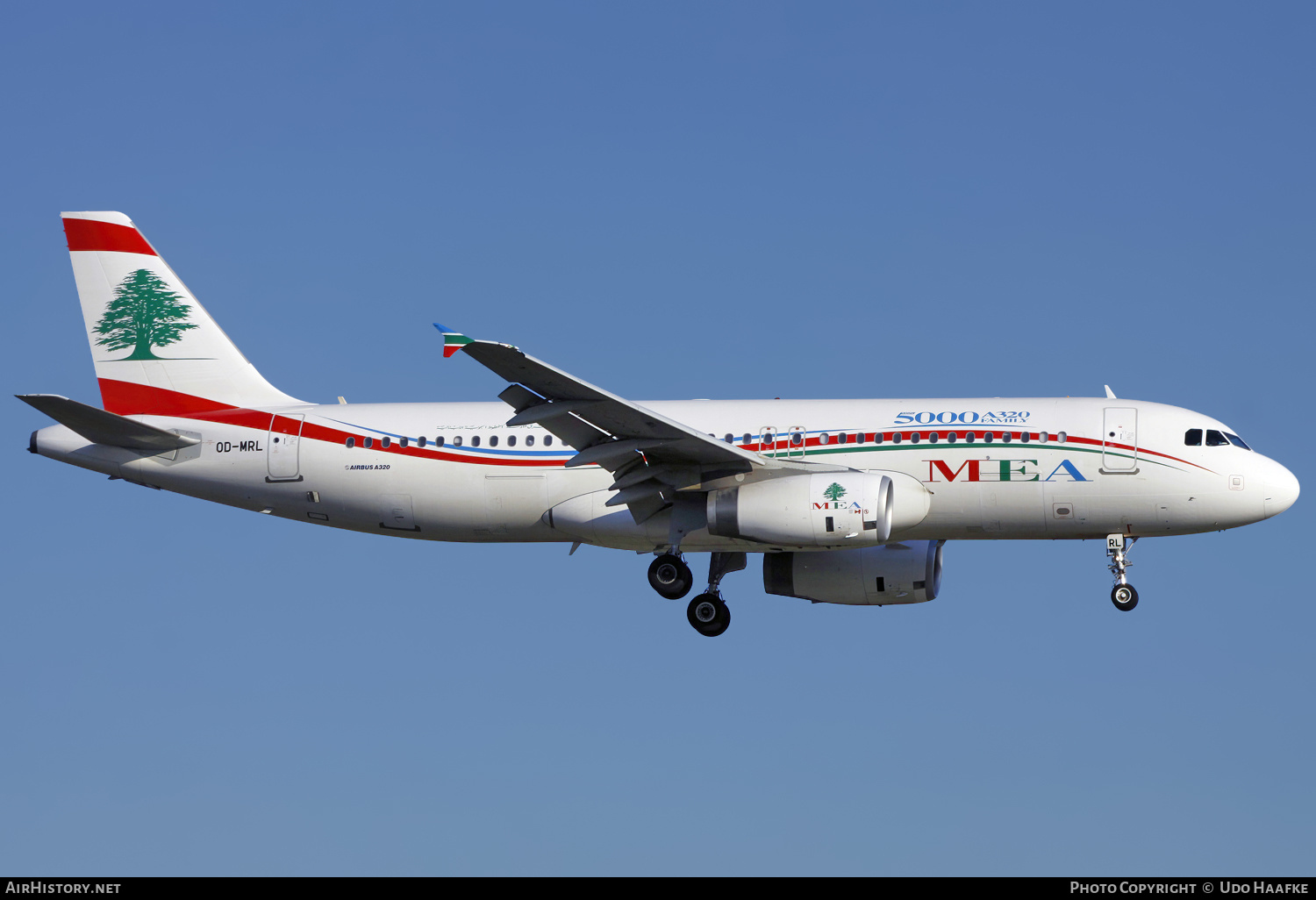 Aircraft Photo of OD-MRL | Airbus A320-232 | MEA - Middle East Airlines | AirHistory.net #579242