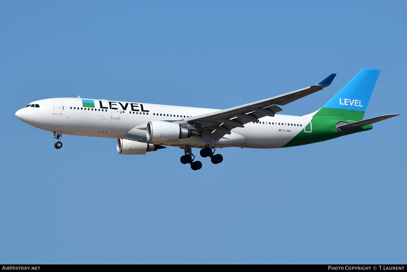 Aircraft Photo of EC-NRG | Airbus A330-202 | Level | AirHistory.net #579247