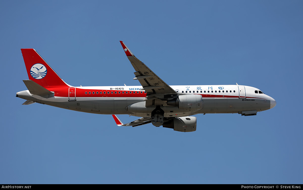 Aircraft Photo of B-1665 | Airbus A320-214 | Sichuan Airlines | AirHistory.net #579267