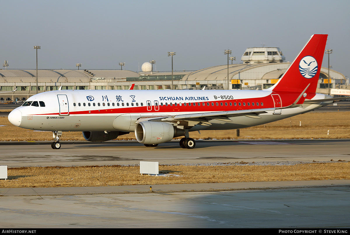 Aircraft Photo of B-8500 | Airbus A320-214 | Sichuan Airlines | AirHistory.net #579282