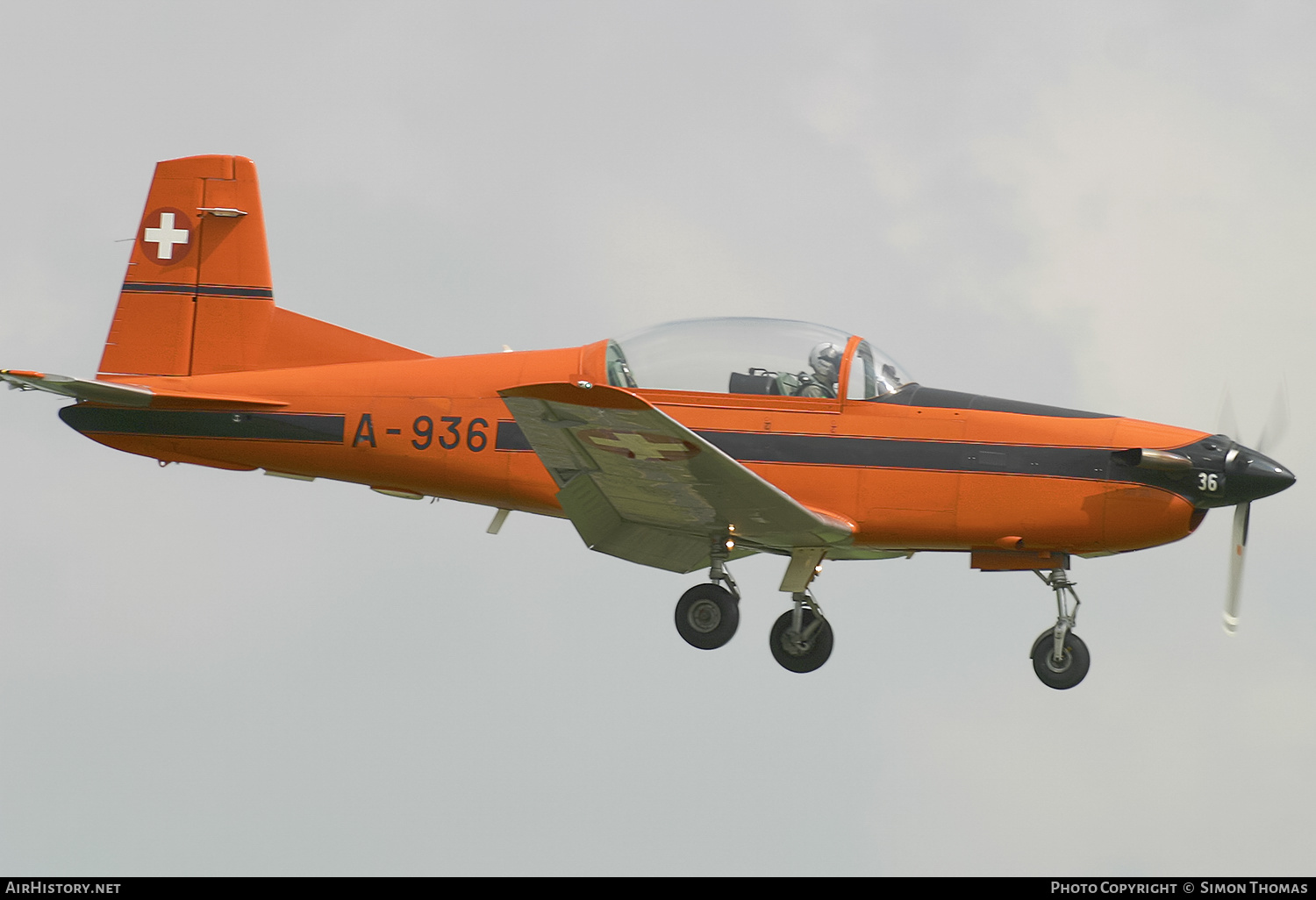 Aircraft Photo of A-936 | Pilatus NCPC-7 | Switzerland - Air Force | AirHistory.net #579292