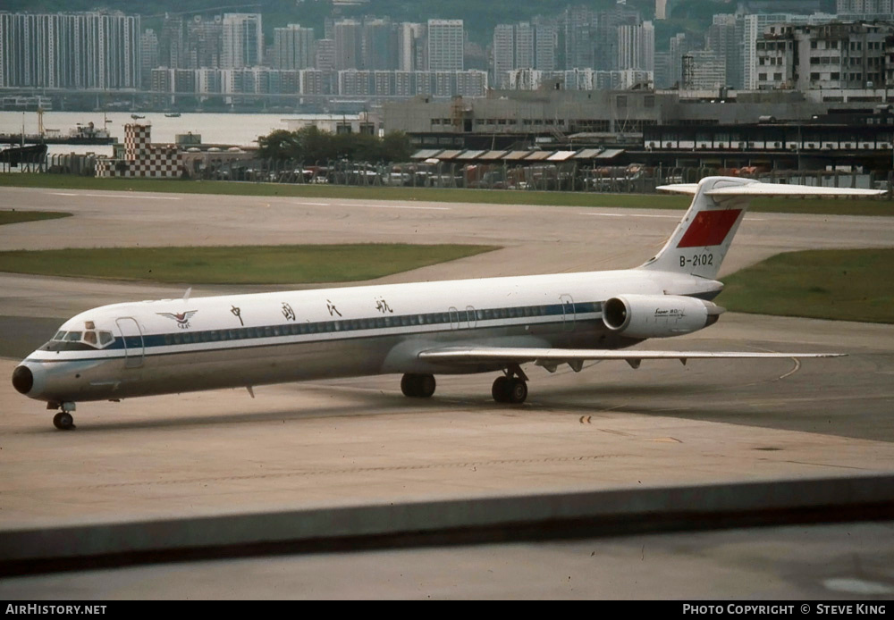 Aircraft Photo of B-2102 | McDonnell Douglas MD-82 (DC-9-82) | CAAC - Civil Aviation Administration of China | AirHistory.net #579302