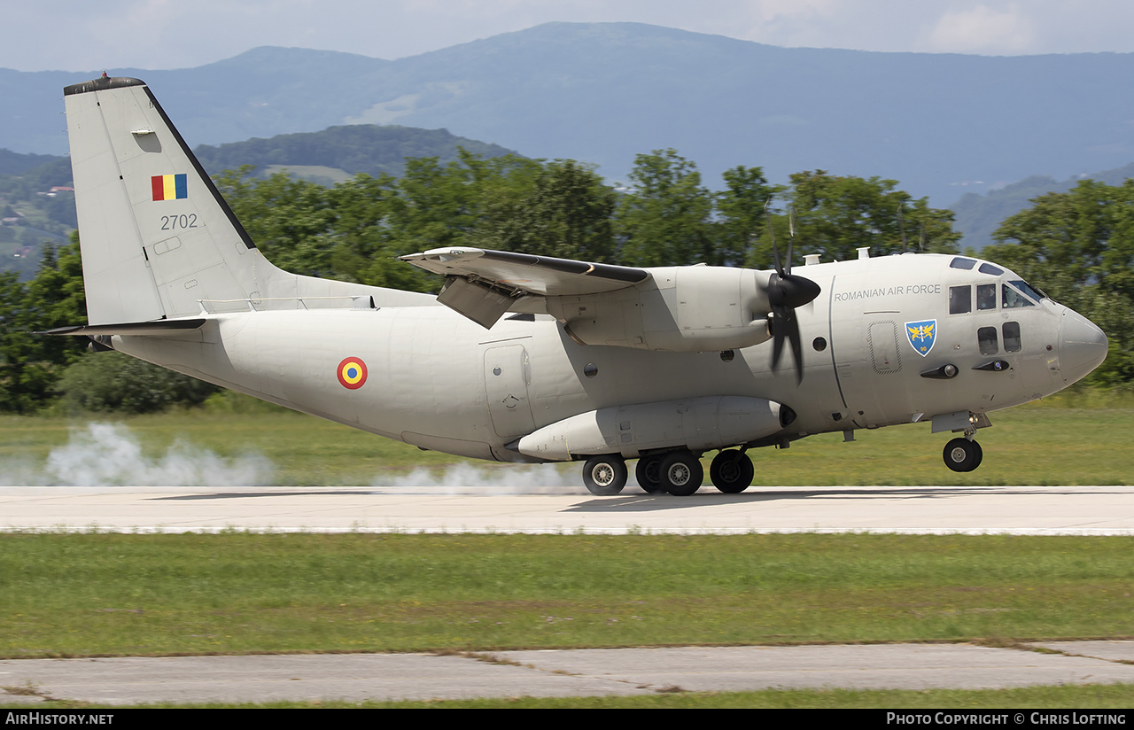 Aircraft Photo of 2702 | Alenia C-27J Spartan | Romania - Air Force | AirHistory.net #579319