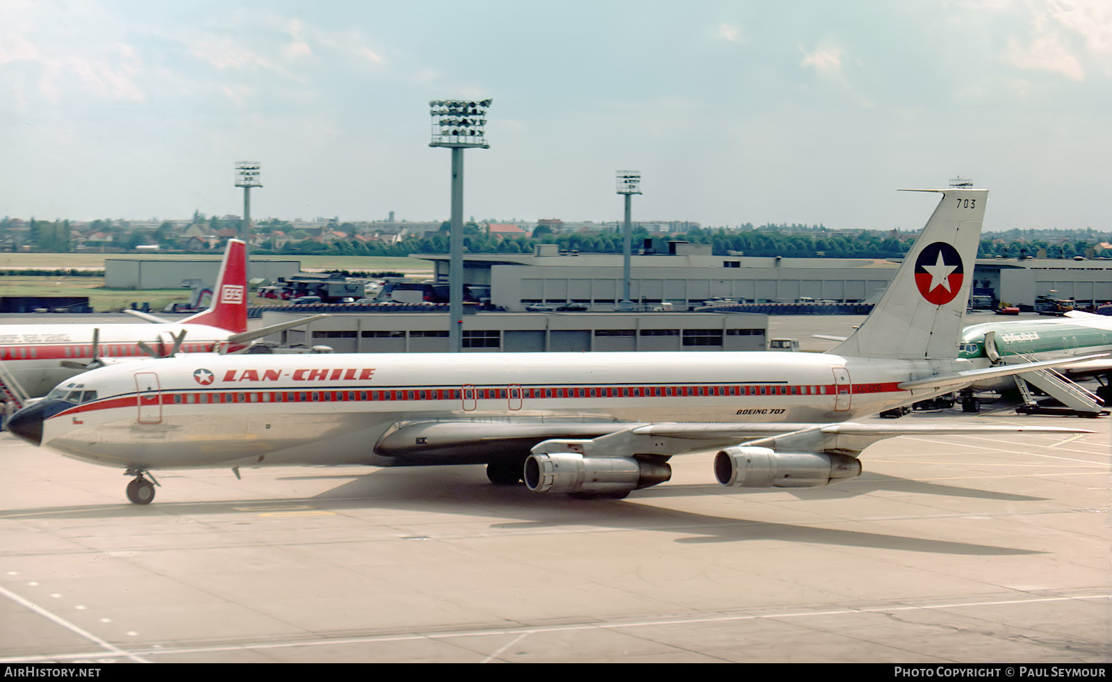 Aircraft Photo of CC-CCG | Boeing 707-330B | LAN Chile - Línea Aérea Nacional | AirHistory.net #579323