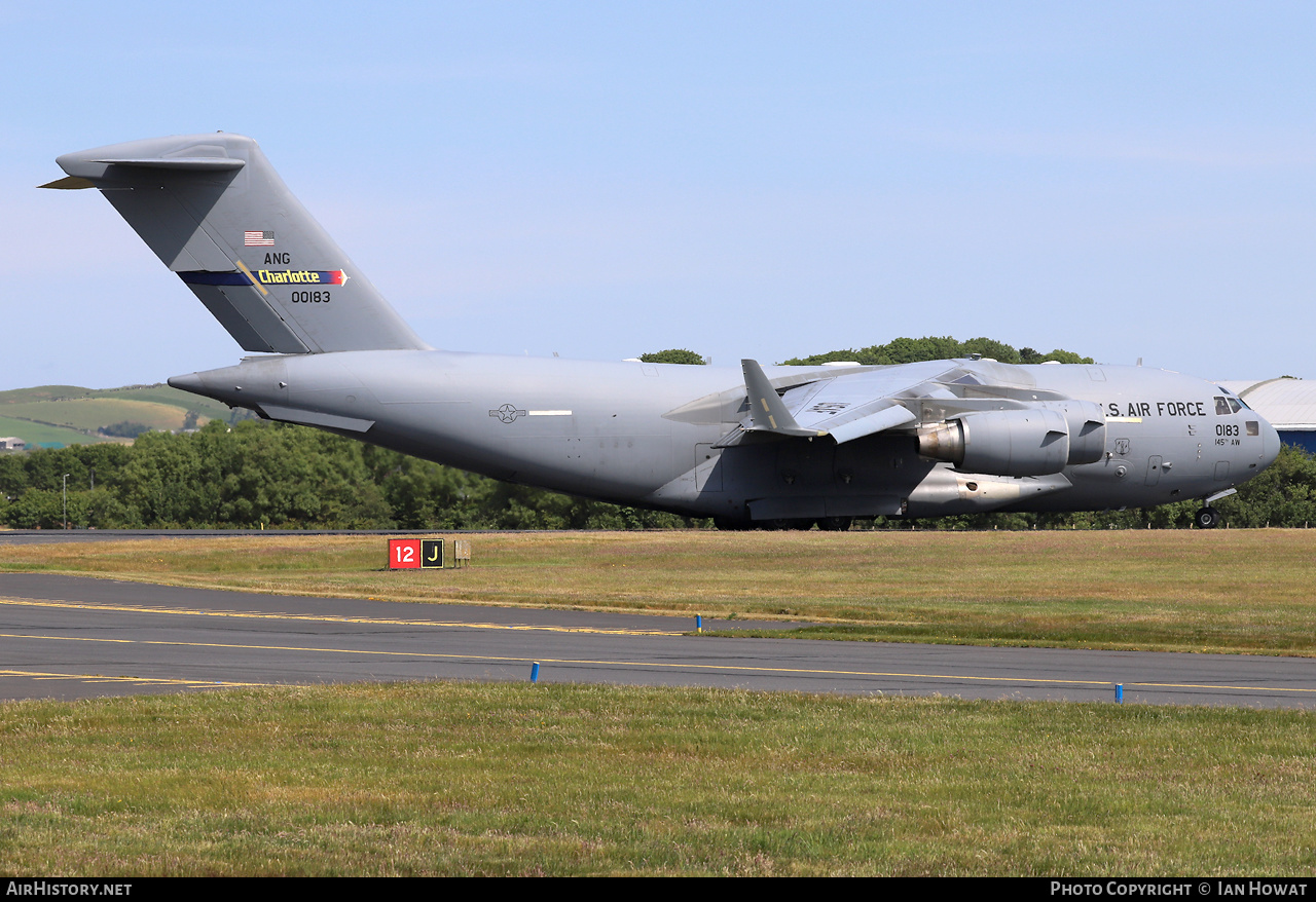 Aircraft Photo of 00-0183 / 00183 | Boeing C-17A Globemaster III | USA - Air Force | AirHistory.net #579327