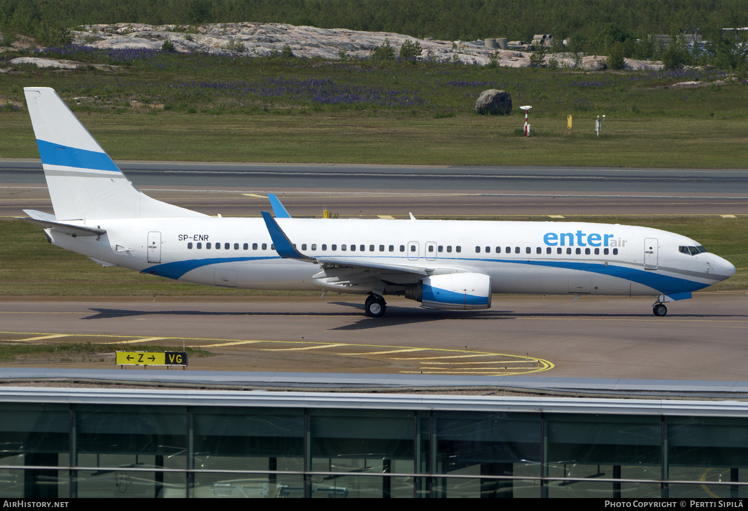 Aircraft Photo of SP-ENR | Boeing 737-8Q8 | Enter Air | AirHistory.net #579349