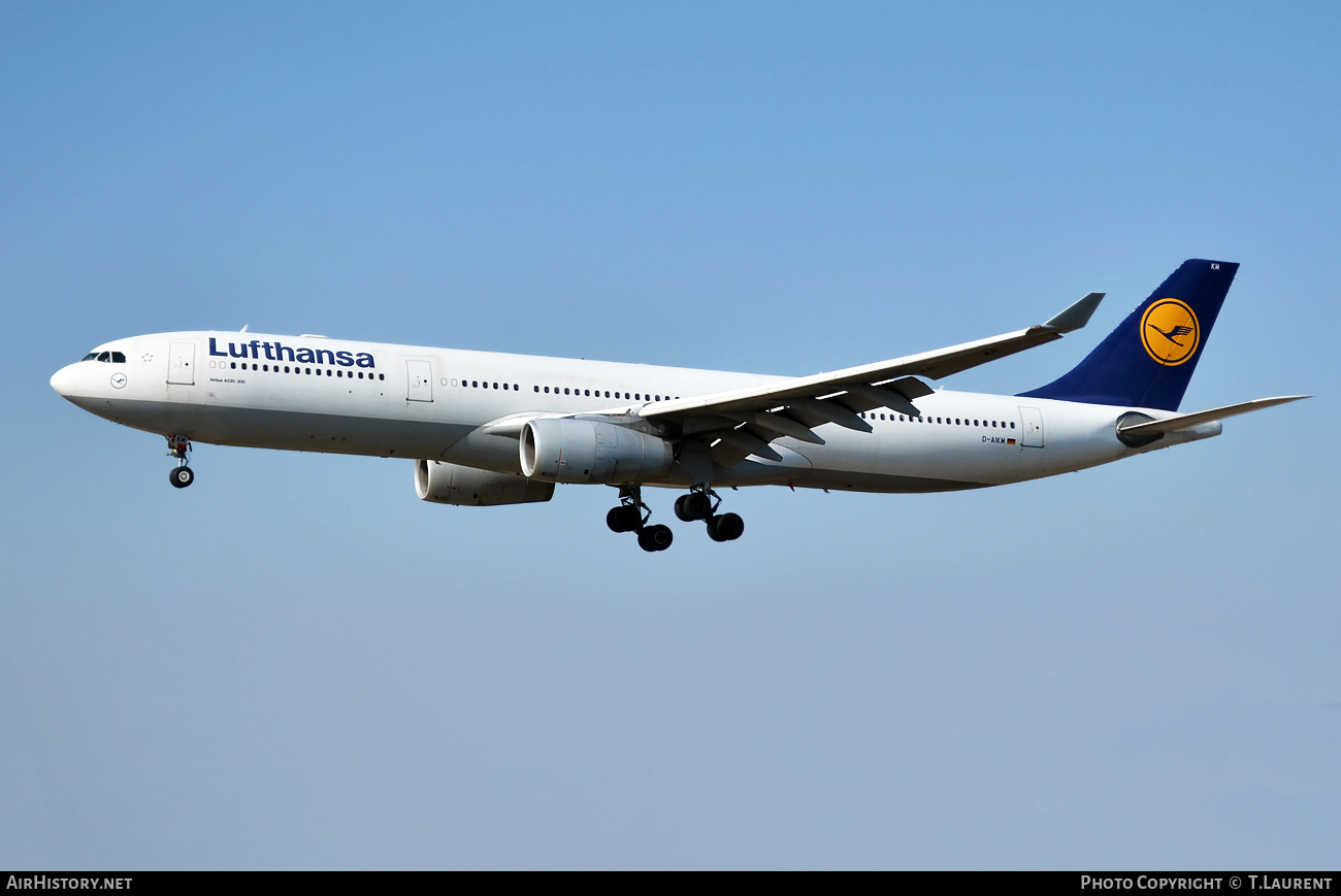 Aircraft Photo of D-AIKM | Airbus A330-343E | Lufthansa | AirHistory.net #579354