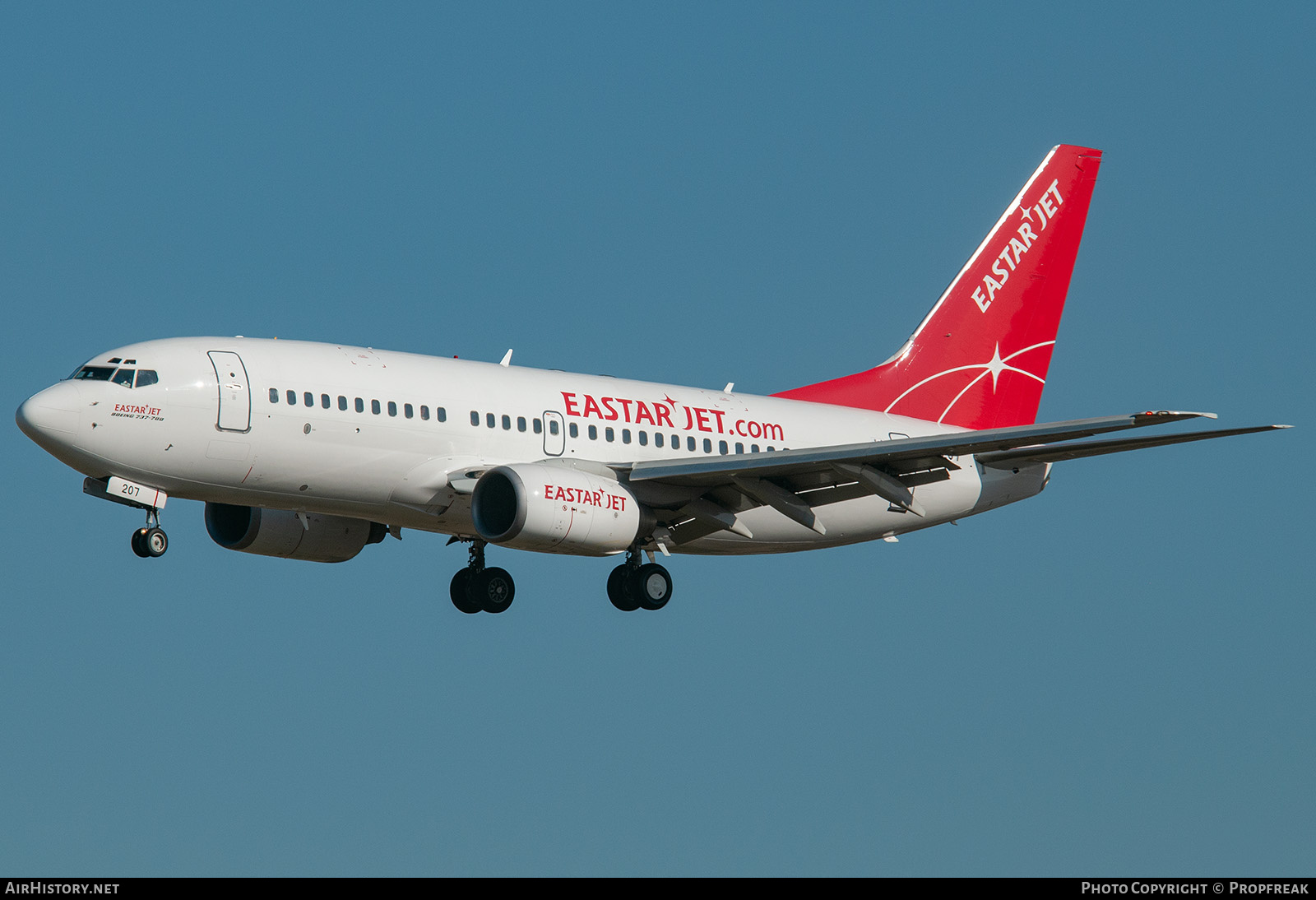 Aircraft Photo of HL8207 | Boeing 737-73V | Eastar Jet | AirHistory.net #579357