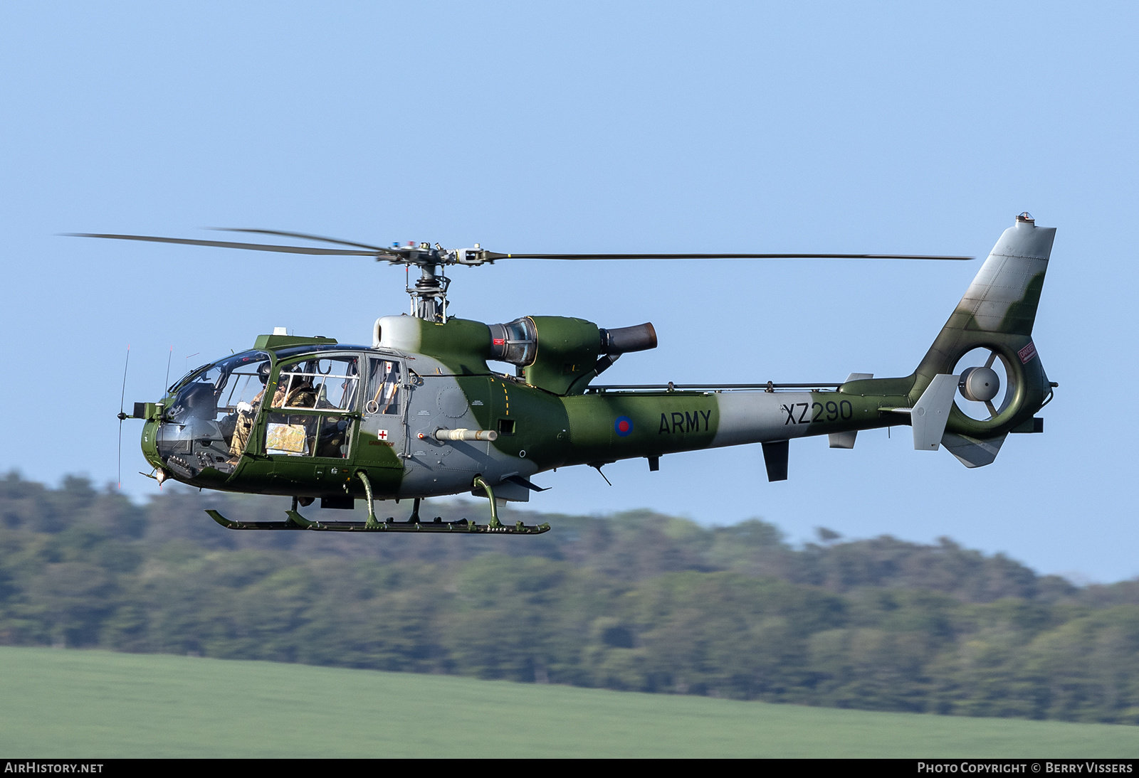 Aircraft Photo of XZ290 | Aerospatiale SA-341B Gazelle AH1 | UK - Army | AirHistory.net #579360