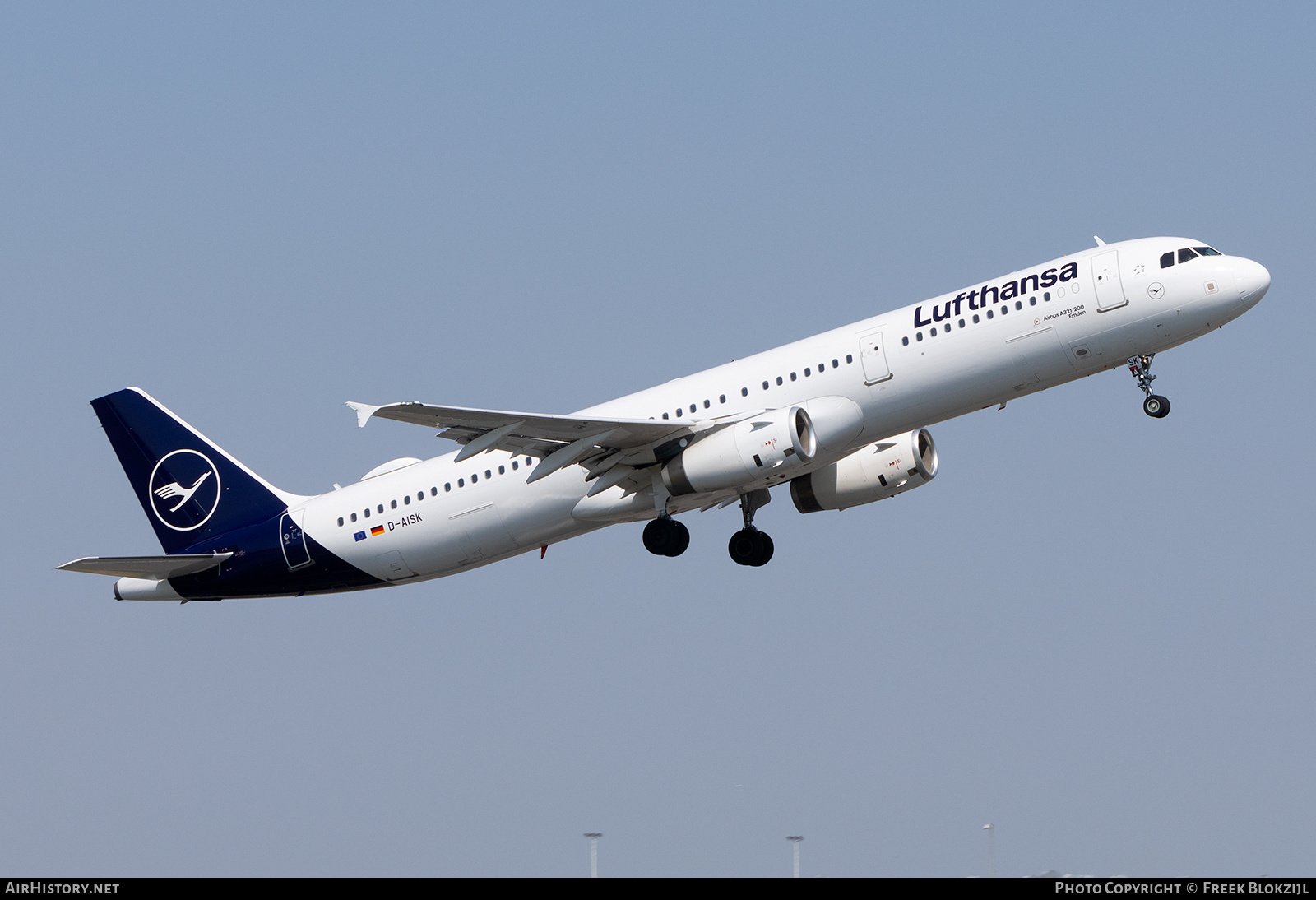 Aircraft Photo of D-AISK | Airbus A321-231 | Lufthansa | AirHistory.net #579378