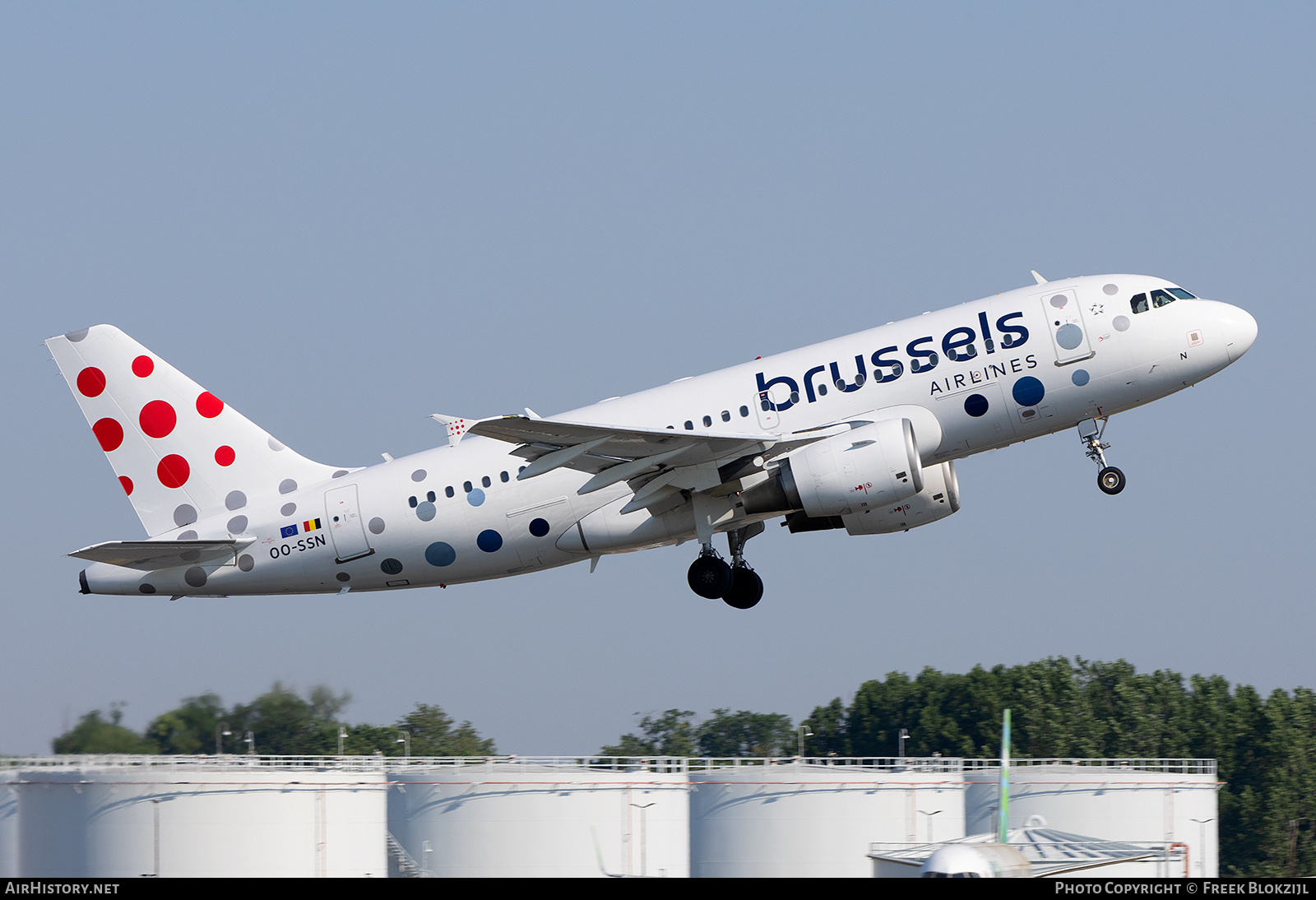 Aircraft Photo of OO-SSN | Airbus A319-112 | Brussels Airlines | AirHistory.net #579383