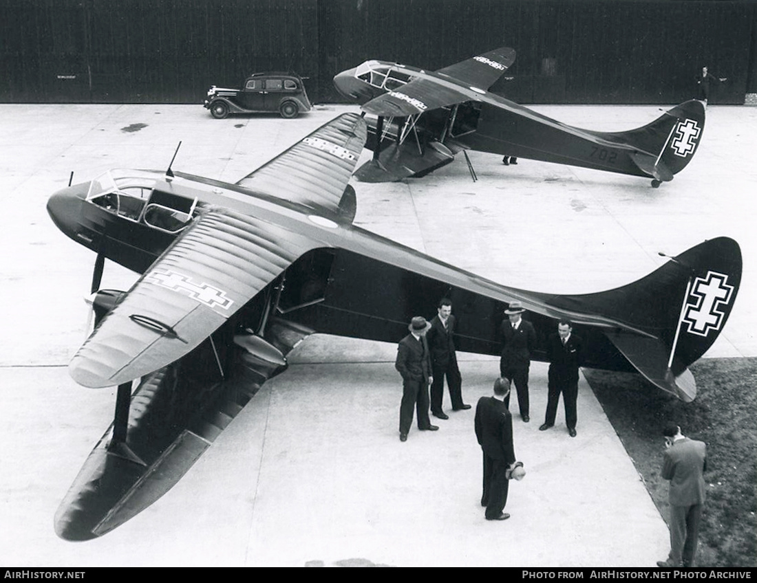 Aircraft Photo of 701 | De Havilland D.H. 89M | Lithuania - Air Force | AirHistory.net #579385