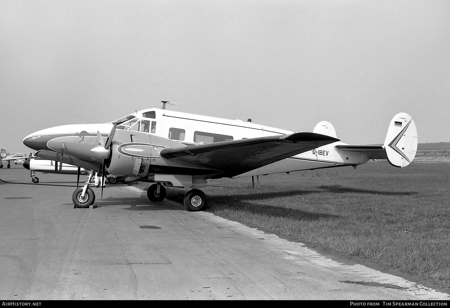 Aircraft Photo of D-IBEV | Beech E18S-9700/Tri-Gear | AirHistory.net #579397