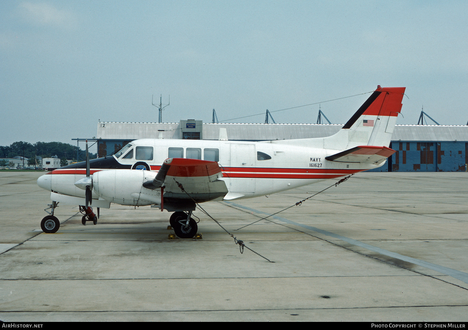 Aircraft Photo of 161627 | Beech U-8F Seminole (65) | USA - Navy | AirHistory.net #579428