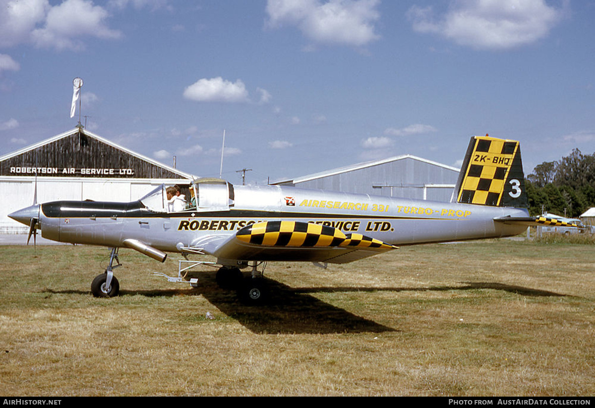 Aircraft Photo of ZK-BHQ | James Aviation Fletcher FU-1160 | Robertson Air Service | AirHistory.net #579438