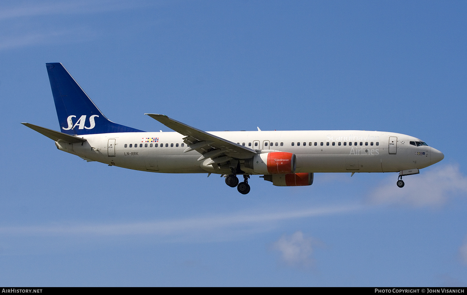 Aircraft Photo of LN-RRK | Boeing 737-883 | Scandinavian Airlines - SAS | AirHistory.net #579442