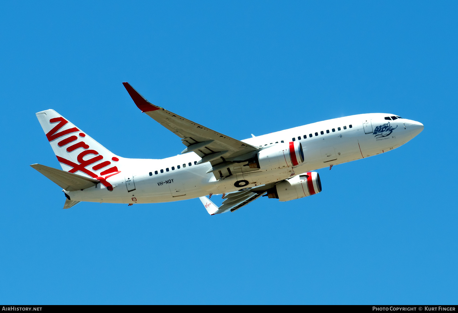 Aircraft Photo of VH-NQY | Boeing 737-7K2 | Virgin Australia Airlines | AirHistory.net #579454