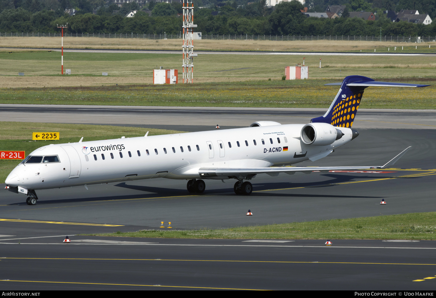 Aircraft Photo of D-ACND | Bombardier CRJ-900 NG (CL-600-2D24) | Eurowings | AirHistory.net #579477