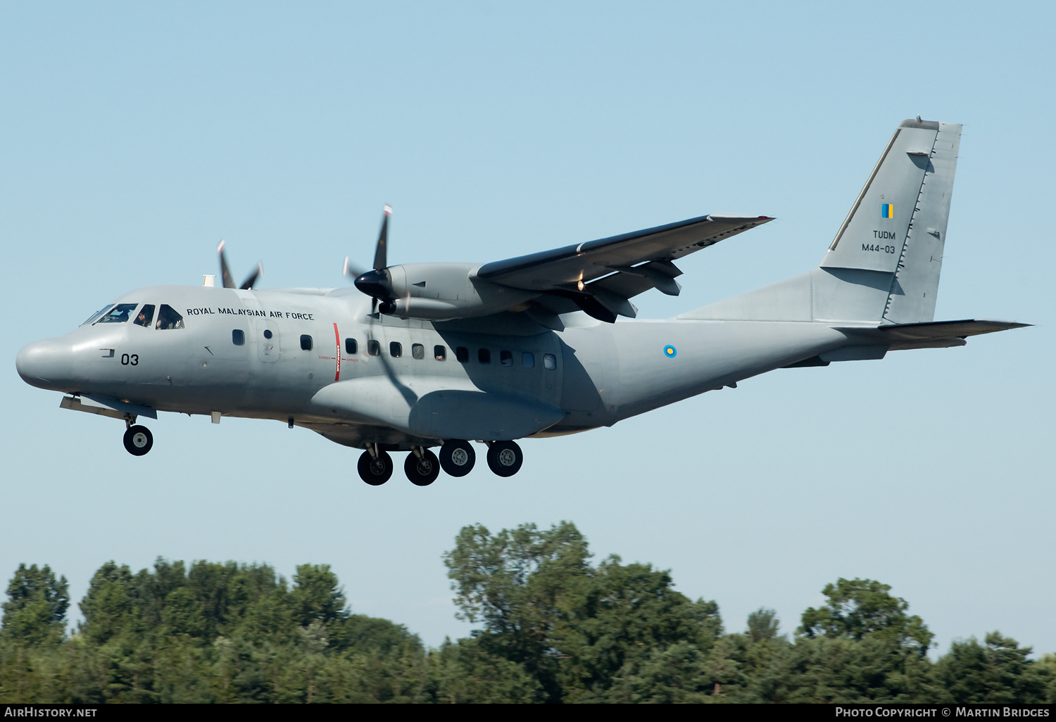 Aircraft Photo of M44-03 | CASA/IPTN CN235M-220 | Malaysia - Air Force | AirHistory.net #579492