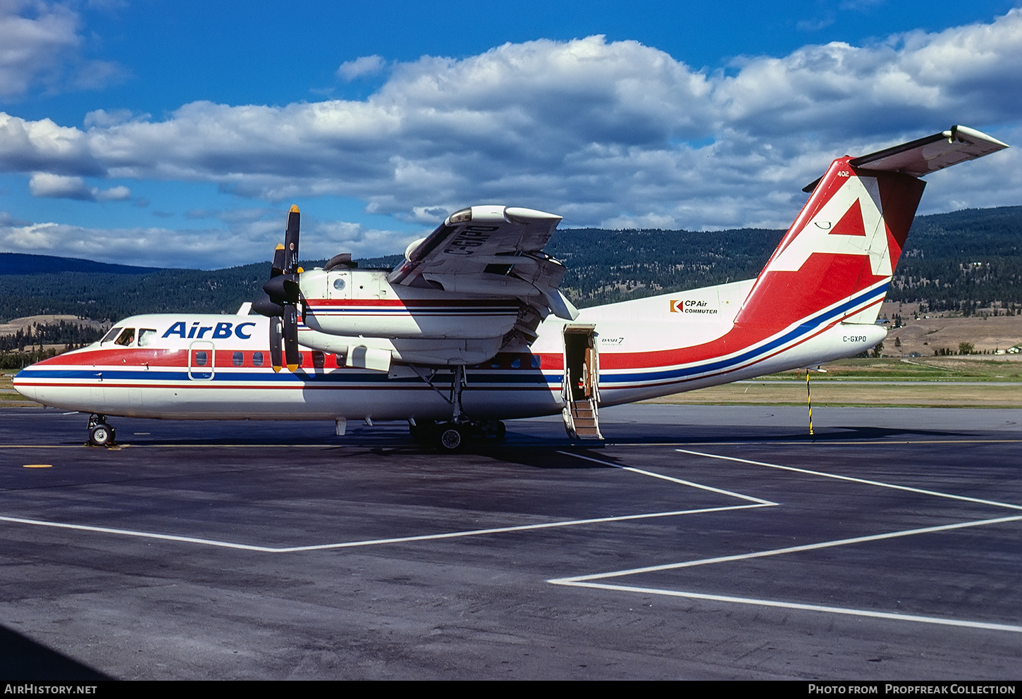 Aircraft Photo of C-GXPO | De Havilland Canada DHC-7-102 Dash 7 | Air BC | AirHistory.net #579494