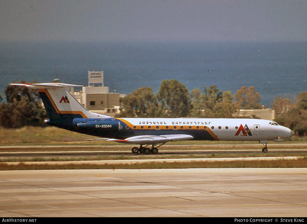 Aircraft Photo of EK-65044 | Tupolev Tu-134A-3 | Armenian Airlines | AirHistory.net #579503
