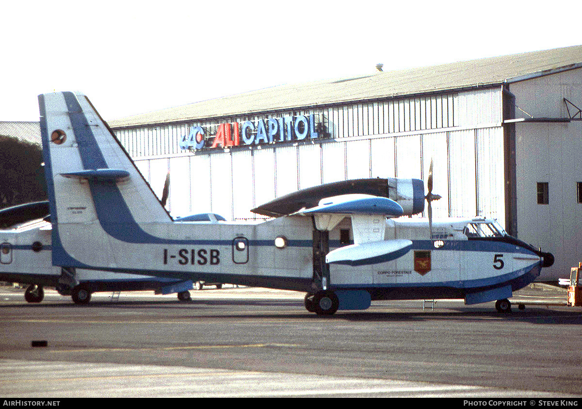 Aircraft Photo of I-SISB | Canadair CL-215-II (CL-215-1A10) | Italy - Corpo Forestale (CFS) | AirHistory.net #579507