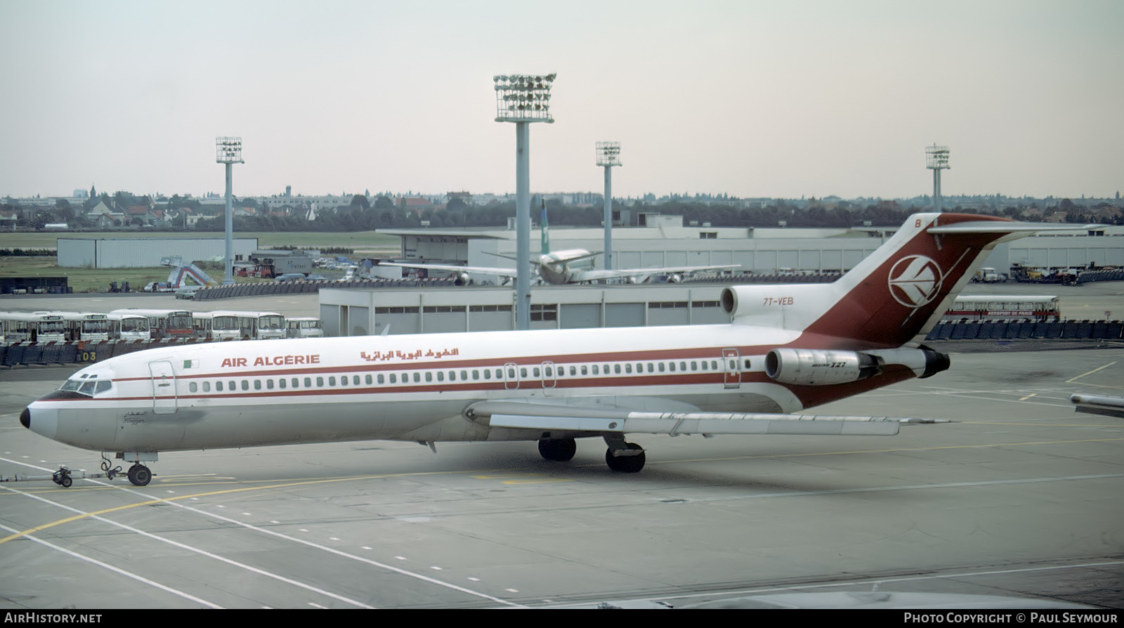 Aircraft Photo of 7T-VEB | Boeing 727-2D6 | Air Algérie | AirHistory.net #579529