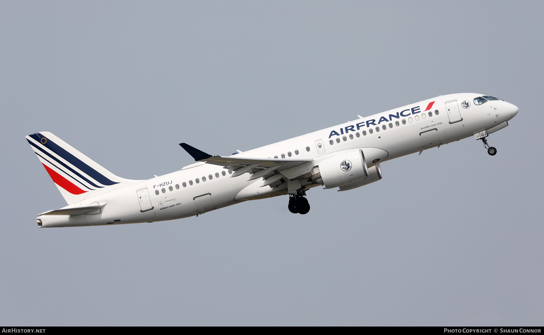 Aircraft Photo of F-HZUJ | Airbus A220-371 (BD-500-1A11) | Air France | AirHistory.net #579539