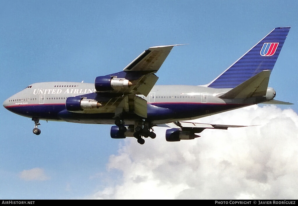 Aircraft Photo of N145UA | Boeing 747SP-21 | United Airlines | AirHistory.net #579551