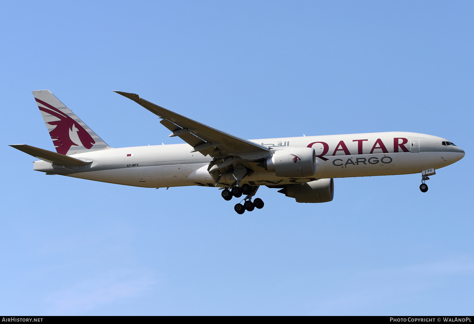 Aircraft Photo of A7-BFV | Boeing 777-F | Qatar Airways Cargo | AirHistory.net #579568