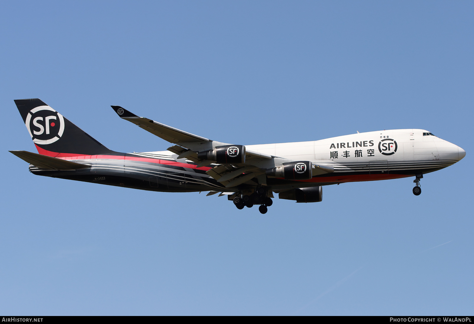 Aircraft Photo of B-2422 | Boeing 747-4EVF/ER/SCD | SF Airlines | AirHistory.net #579576