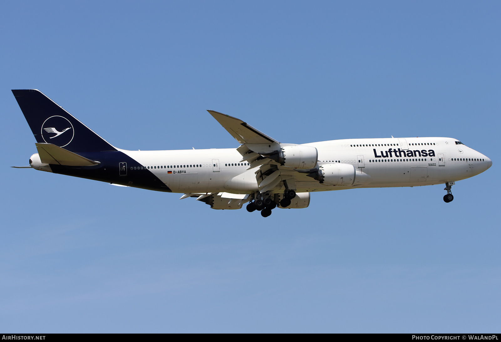 Aircraft Photo of D-ABYA | Boeing 747-830 | Lufthansa | AirHistory.net #579605