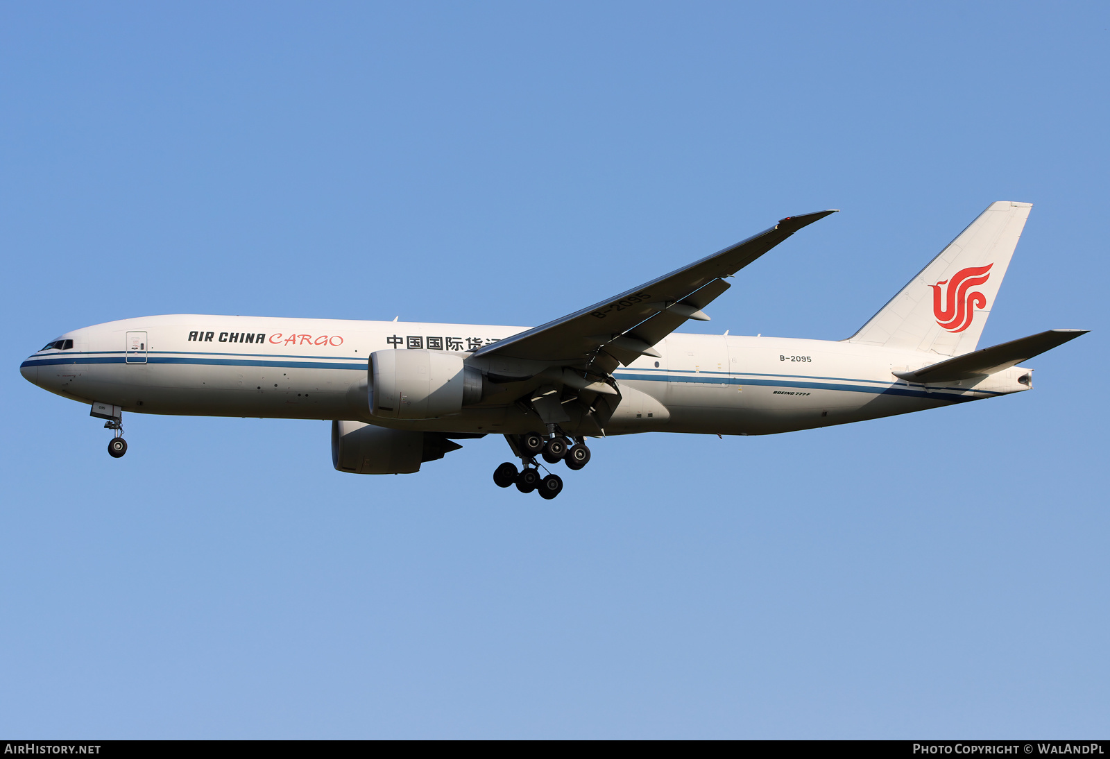 Aircraft Photo of B-2095 | Boeing 777-FFT | Air China Cargo | AirHistory.net #579617