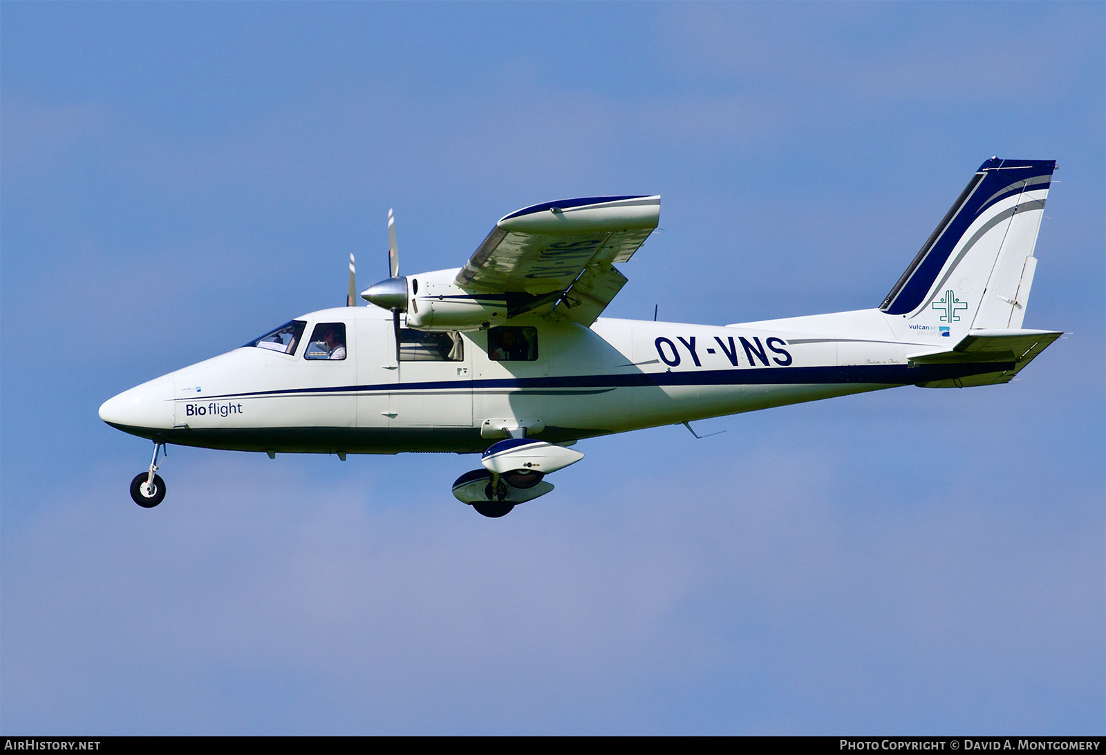 Aircraft Photo of OY-VNS | Vulcanair P-68C | Bioflight | AirHistory.net #579636