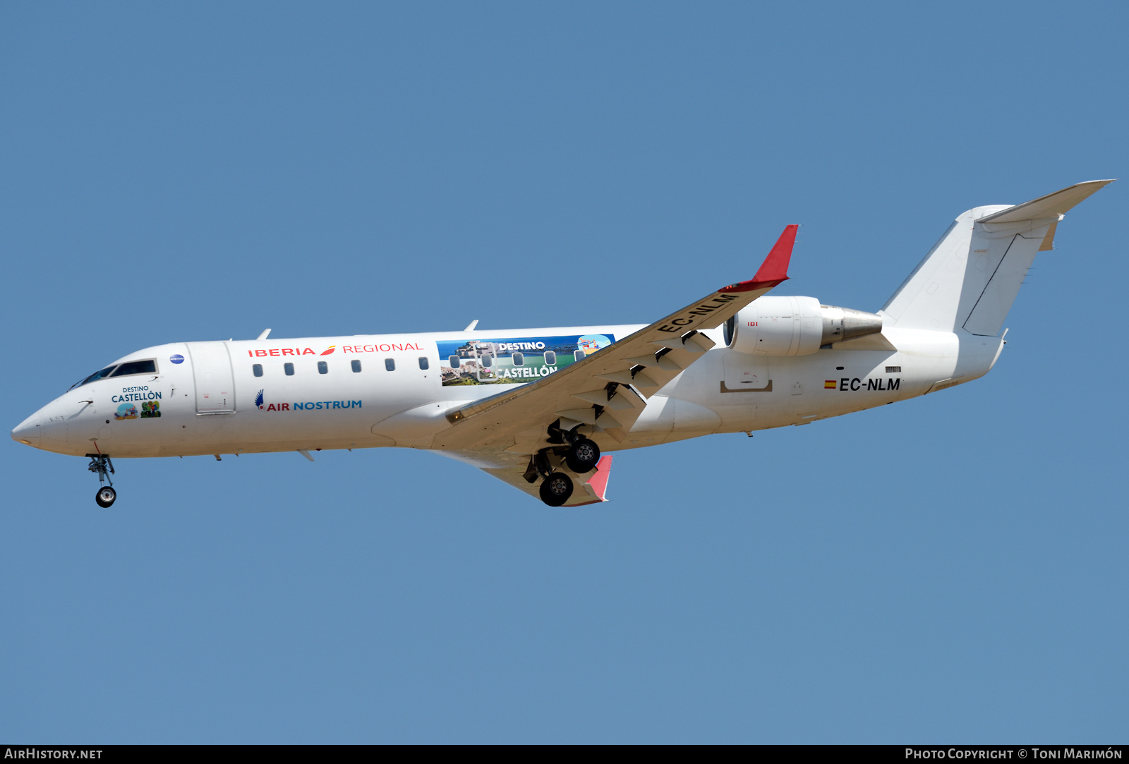 Aircraft Photo of EC-NLM | Bombardier CRJ-200LR (CL-600-2B19) | Iberia Regional | AirHistory.net #579640