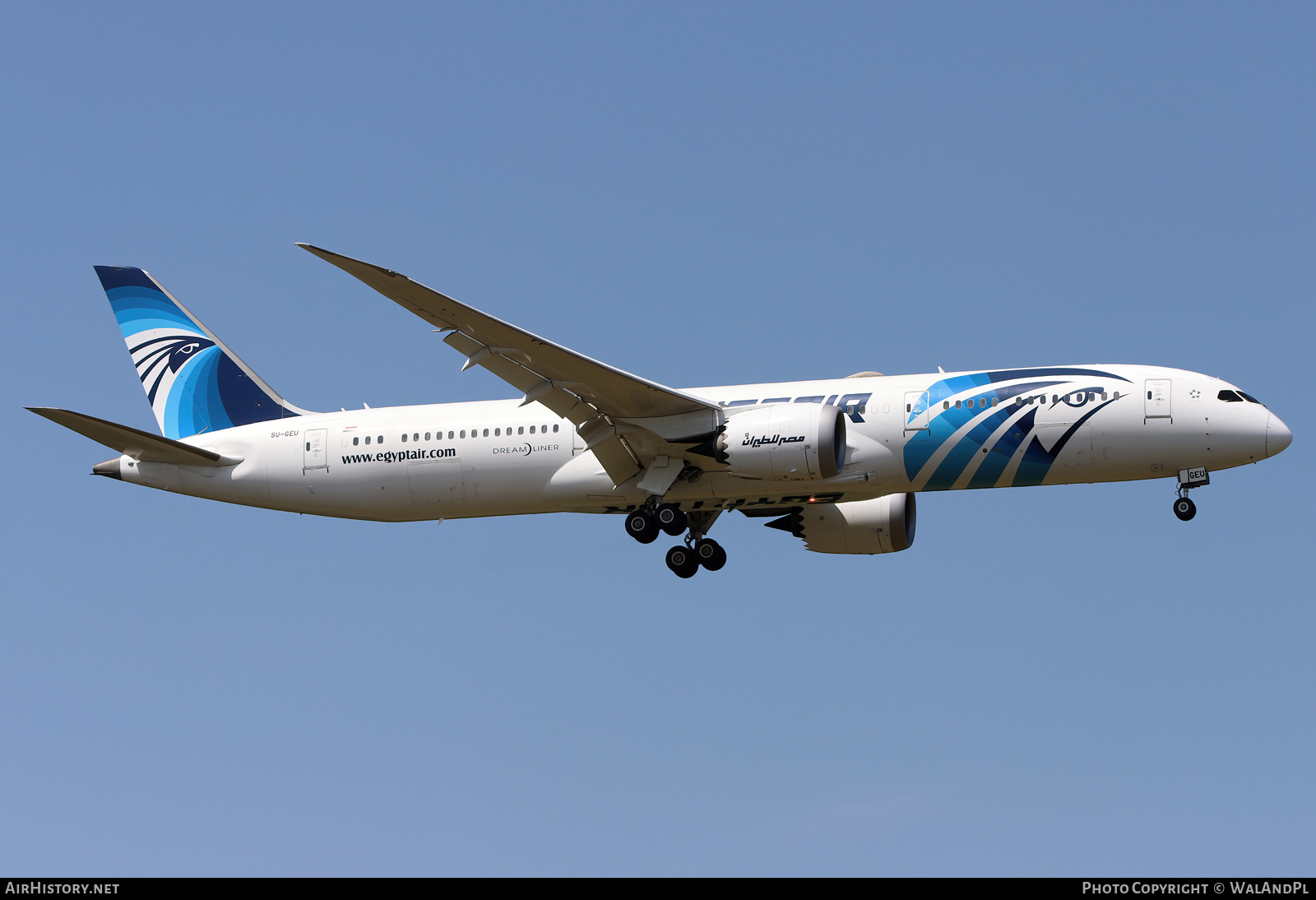 Aircraft Photo of SU-GEU | Boeing 787-9 Dreamliner | EgyptAir | AirHistory.net #579645