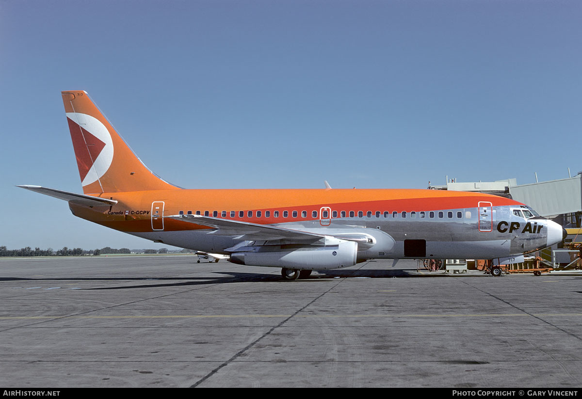 Aircraft Photo of C-GCPV | Boeing 737-217/Adv | CP Air | AirHistory.net #579667