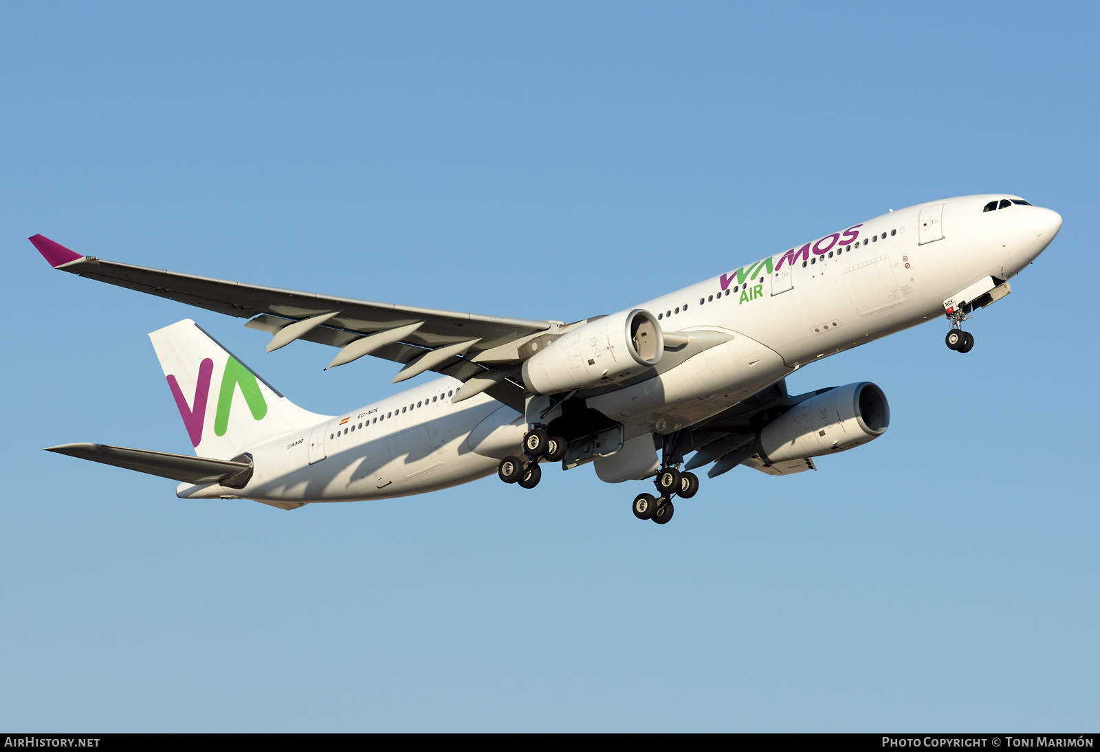 Aircraft Photo of EC-NCK | Airbus A330-243 | Wamos Air | AirHistory.net #579672