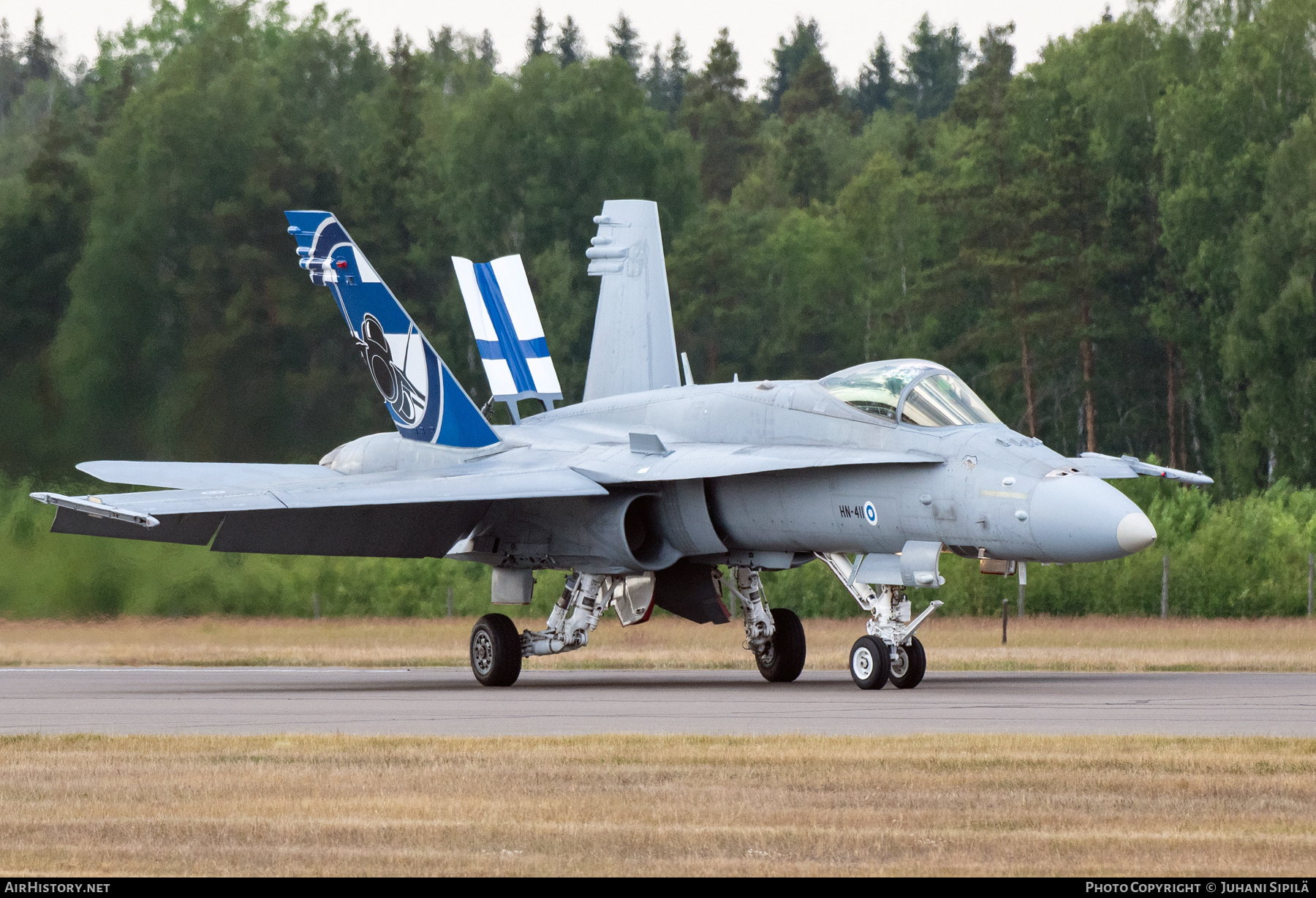 Aircraft Photo of HN-411 | McDonnell Douglas F/A-18C Hornet | Finland - Air Force | AirHistory.net #579673