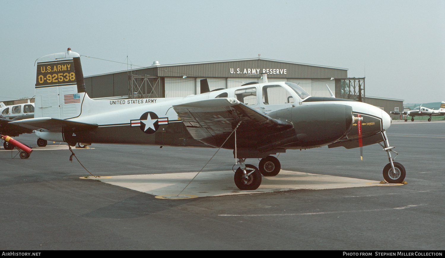 Aircraft Photo of 59-2538 / 0-92538 | Beech RU-8D Seminole (50) | USA - Army | AirHistory.net #579678