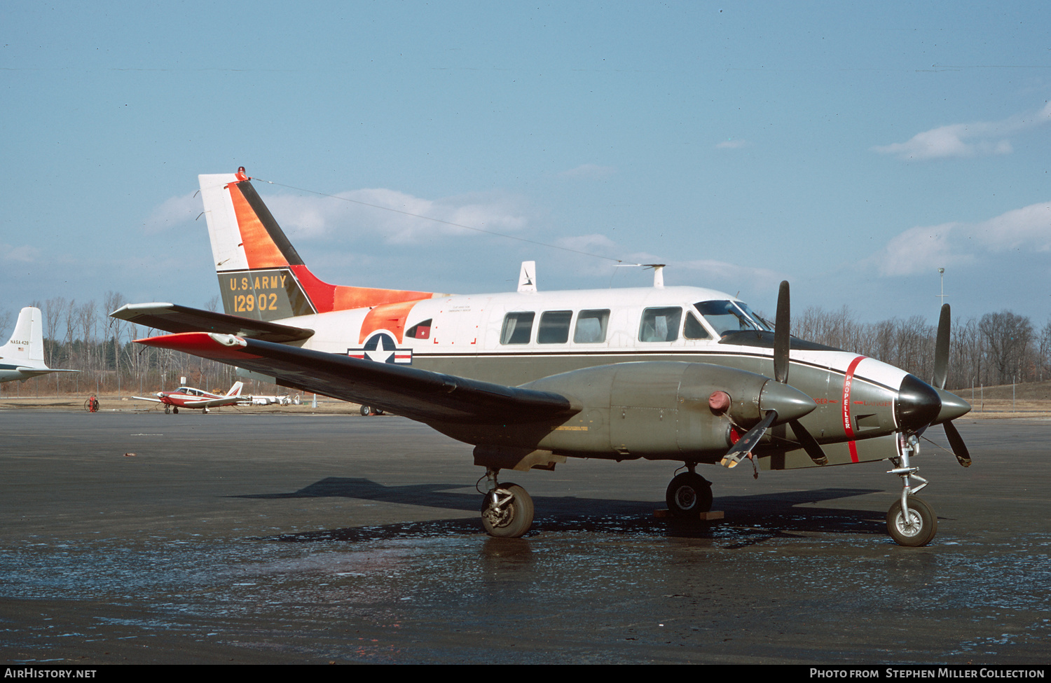 Aircraft Photo of 63-12902 / 12902 | Beech NU-8F Seminole (65-90) | USA - Army | AirHistory.net #579682