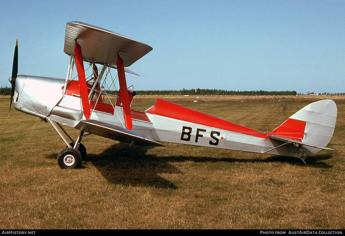 Aircraft Photo of ZK-BFS / BFS | De Havilland D.H. 82A Tiger Moth | AirHistory.net #579685