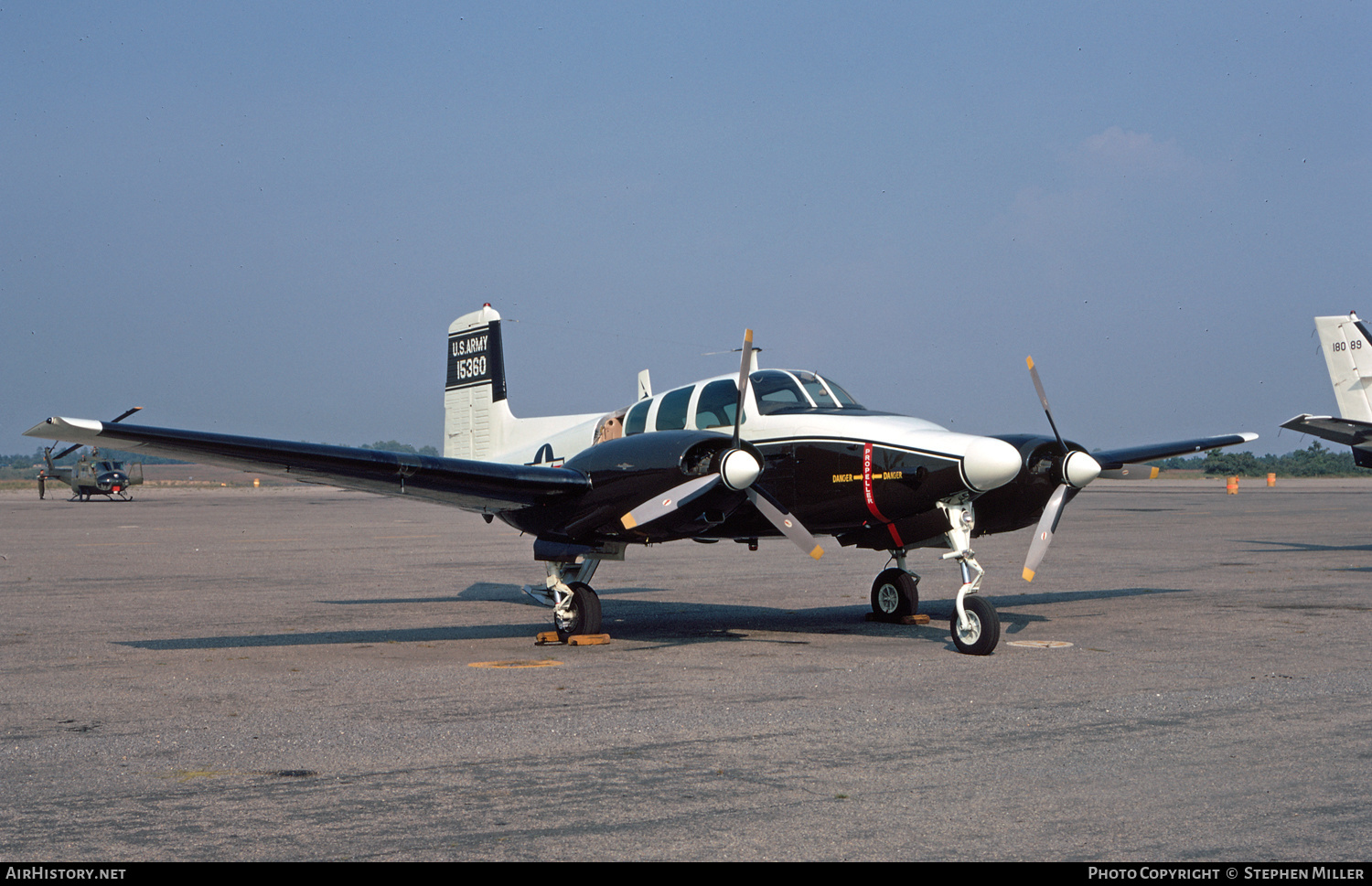 Aircraft Photo of 66-15360 / 15360 | Beech NU-8E Seminole (J-50) | USA - Army | AirHistory.net #579690
