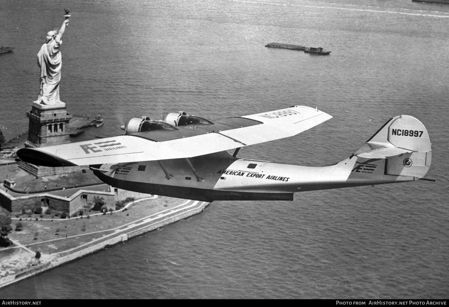 Aircraft Photo of NC18997 | Consolidated 28-4 Catalina | American Export Airlines | AirHistory.net #579691