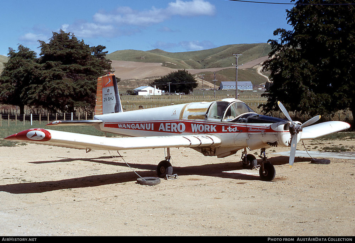 Aircraft Photo of ZK-BHJ | Fletcher FU-24-950M | Wanganui Aero Work Ltd. | AirHistory.net #579696