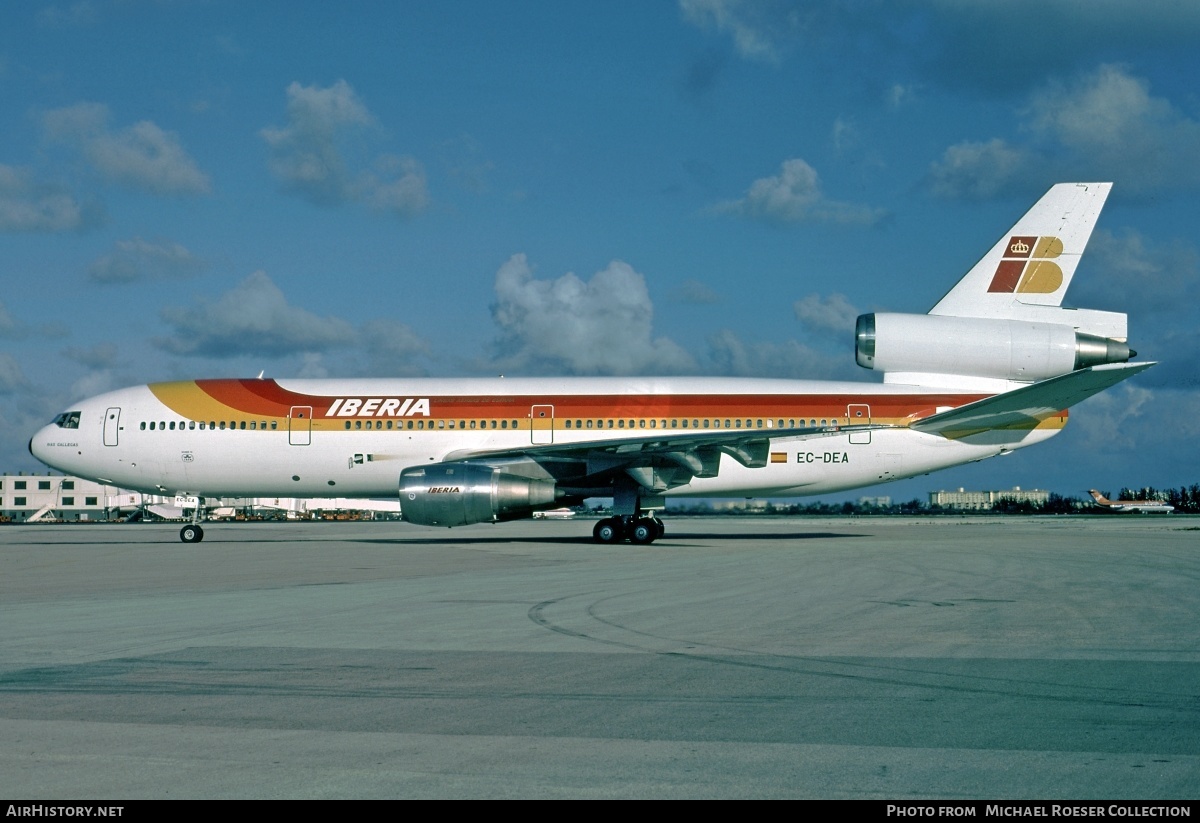 Aircraft Photo of EC-DEA | McDonnell Douglas DC-10-30 | Iberia | AirHistory.net #579701