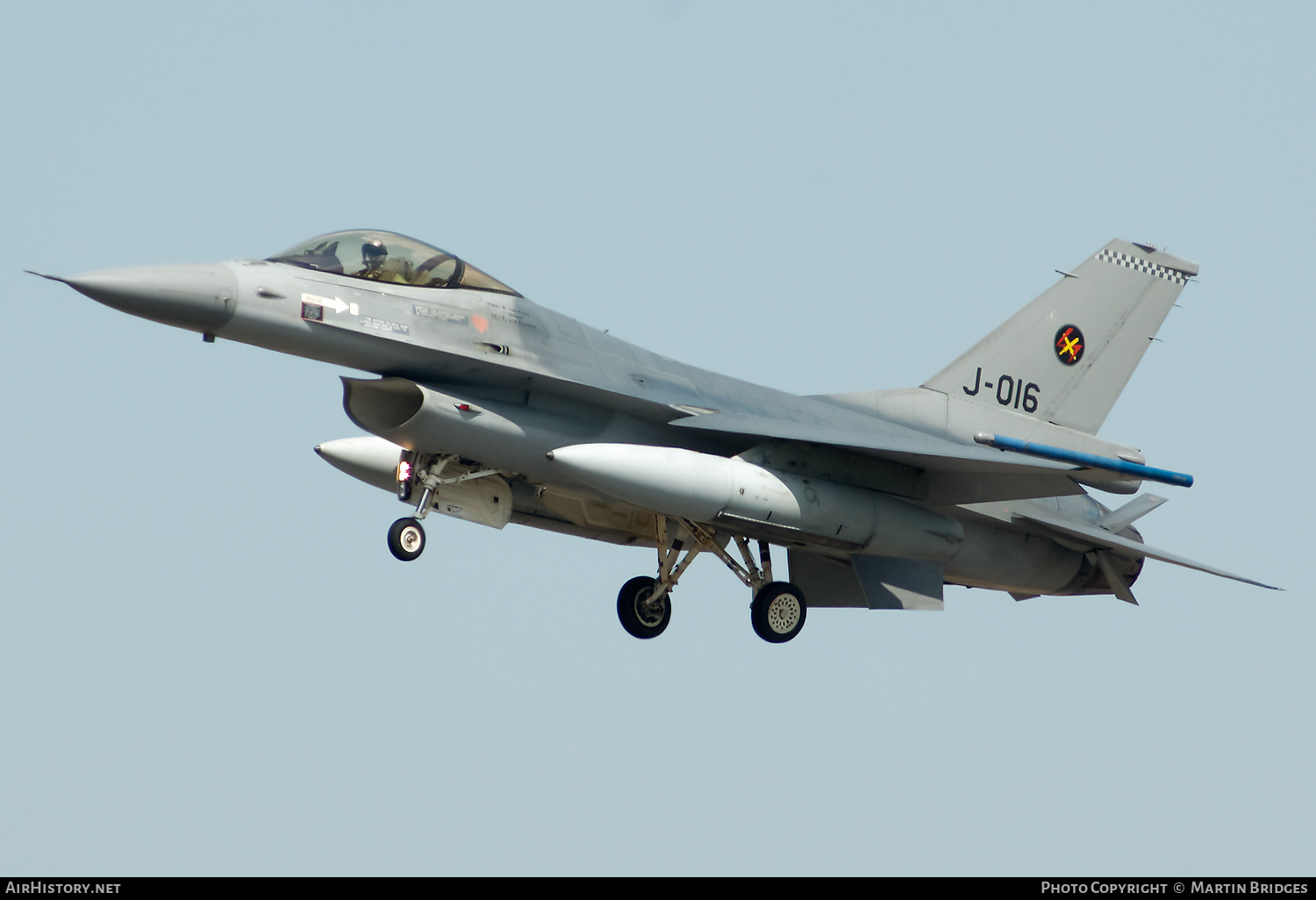 Aircraft Photo of J-016 | General Dynamics F-16AM Fighting Falcon | Netherlands - Air Force | AirHistory.net #579702